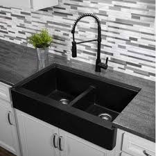 double basin farmhouse kitchen sink