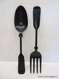 Simply Country Life Large Fork Spoon Wall Art Fork Spoon Wall Decor Wall Decor Decor