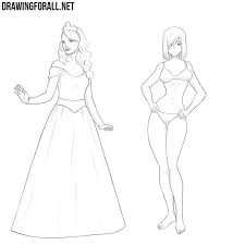 Some people can do it and some people can't. How To Draw A Girl Drawingforall Net