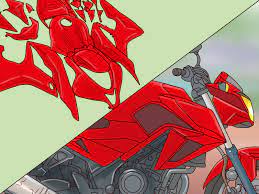So painting plastic fairings is definitely the kind of repair you'd like to be able to do yourself. Simple Ways To Paint Motorcycle Fairings 11 Steps With Pictures