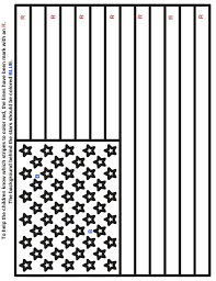 An American Flag Coloring Page Printable Preschool Activities American Flag Coloring Page Flag Coloring Pages American Flag Colors
