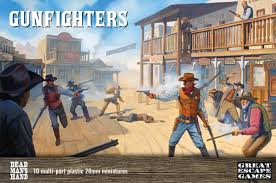 New from great escape games, rpg reviews! Dmhp001 Dmh Plastic Gunfighters North Star Military Figures