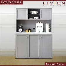 Kabinet dapur terkadang menjadi sorotan dari suatu kitchen set karena bagian ini merupakan bagian yang terpenting dari kitchen set dan kabinet ini merupakan juga salah. Lemari Dapur Livien Kitchen Rak Dapur Kabinet Dapur Set 3 Shopee Indonesia