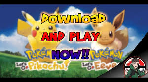 How To Download Play Pokemon Let S Go Pikachu On Pc Youtube