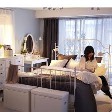 Ikea gjora bed frame, white, luroy,queen size bed. Robot Check Leirvik Bed Ideas Ikea Leirvik Bed Interior Design Bedroom Teenage