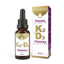 How much k2 should i take with d3. Marnys Liquid Vitamin K2 D3