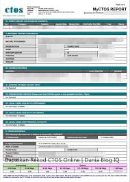 Get your latest myctos score report today. Cara Mudah Dapatkan Report Ctos Online Dan Fakta Asas Mengenainya Dunia Blog Iq
