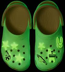 Teilweise neu versand je nach anzahl der verkauf erfolgt unter ausschluss jeglicher. Bad Bunny Created Glow In The Dark Crocs Just In Time For Halloween Crocs Bunny Shoes Sneaker Slippers