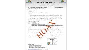 Maybe you would like to learn more about one of these? Surat Panggilan Kerja Pt Angkasa Pura 2 Dipastikan Hoax Tidak Ada Penerimaan Pegawai Awal Tahun Ini Warta Kota
