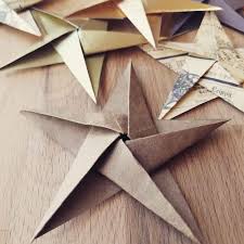 Why not use some origami techniques to get a perfect star using one sheet of square paper and scissors. Diy Christmas Ornaments Origami Stars Mycraftchens