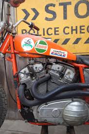 Bonhams Cars : The ex-Tex Peel, Mike Boyes , 1972 Harley-Davidson XR-750  flat track racing motorcycle Engine no. 1C101XH0