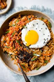 Kimchi Fried Rice Recipe Kimchi Fried Rice Asian Vegetarian Recipes Vegetarian Recipes Healthy