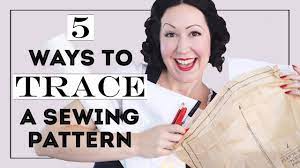 It really is worth the time to trace them. 5 Methods To Trace A Sewing Pattern So You Keep Your Original Patterns Intact Youtube