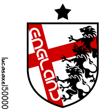 The first emblem of the england football team was worn in the world's very first international match, in this practice was eventually replaced by the addition of embroidered tournament logo patches to the n.b. England Logo Football Crests
