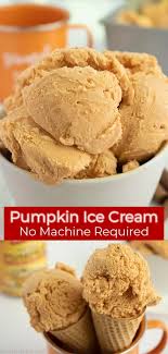 Pumpkin Ice Cream Recipe In 2020 Pumpkin Nice Cream Pumpkin Ice Cream Pumpkin Pie Ice Cream Recipe