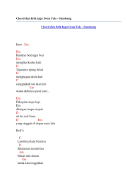 Namun engkau tak mengerti itu…. Kumpulan Chord Gitar Peterpan Mudah P Carta De