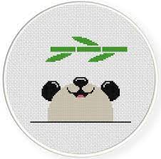 Panda cross stitch pattern les petites croix de lucie. Cute Panda Cross Stitch Pattern Daily Cross Stitch