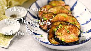 It is one of my favorites food recipes. How To Fry Eggplant With Less Oil Easy Cooking Method