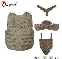 OEM/ODM Custom Nij Level 3/4 Police Military Bulletproof Body Armor Vest