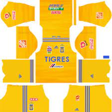 The color of the away kit is blue. Tigres Uanl Kits 2019 2020 Dream League Soccer