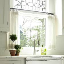 Our hand built kitchen is ready to reveal. Lovely Summer Cafe Curtains Cafe Curtains Kitchen Kitchen Window Treatments Cafe Curtains