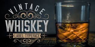 Vintage Whiskey Vintage Fonts Typeface Whiskey