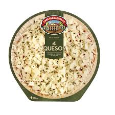 The design brings the world of the refrigerated pizzas to the gourmet category with the use of black and the gold. Casa Tarradellas