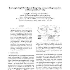 .other, learners will need to experience whole contextualized language (stories, legends, poems in discussing the concept of contextualization, tedick (2003) cites examples from widdowson (1978). Learning To Tag Oov Tokens By Integrating Contextual Representation And Background Knowledge Acl Anthology