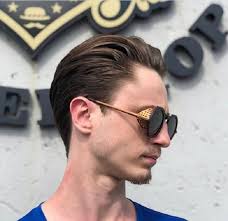 The slick back was arguably the most popular hairstyle in the first half of the 20th century (think jay gatsby and clark gable) as men lacquered their locks with hair products in the pursuit of a smart, controlled look. Top 30 Modern Slicked Back Hairstyles For Men Best Slicked Back Hair