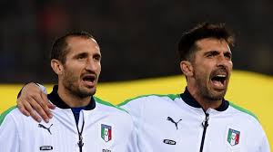 Chiellini is 36 and bonucci 34 and they have a combined 209 caps for italy (107 for chiellini, 102 for bonucci). The Best Fifa Football Awards News Chiellini Buffon Makes Difficult Things Look Easy Fifa Com