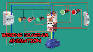 Circuit diagram of smoother start for three phase induction motor using pic microcontroller is shown below. Three Phase Dol Starter Wiring Diagram Animation Youtube