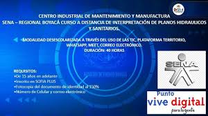 Blackboard sena virtual | sena sofia plus. Convocatoria Curso Sena Virtual