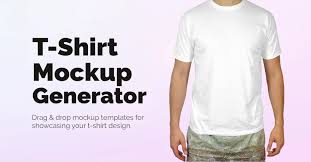 Showcase Your T Shirt Design With Our Easy To Use Shirt Mockup Generator Forget Photoshop And Preview Your T Shirt In 2020 Shirt Mockup Mockup Generator Tshirt Mockup