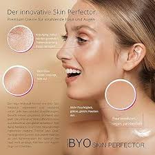 Byo Makeup© SKIN PERFECTOR NEW CC Cream, getönte Gesichtscreme für  hochwirksames AntiAging und Antifalten, toller Glow, ohne Parabene Silikon,  vegan, als Augencreme gegen Tränensäcke, Frau ab 30 : Amazon.de: Kosmetik