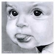Baby pics is the app i've used for both pregnancies. Baby Pencil Drawing Cara Humphreys Art Matters