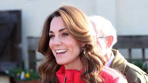Kate Middleton Wears Perfect Moment Red Puffer