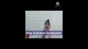 Ketika pelaksanaan akad nikah syahadat menjadi syarat sahnya akad. Wow Deninda Baca Kalimat Syahadat Youtube