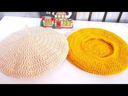Tig Isi Ressam Beresi Yapimi Easy Crochet Hat Eng Subt Youtube Tig Isleri Tig Isi Orguler Krose