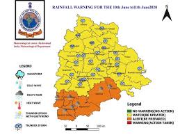 More snow on the way amid fresh weather warnings. Heavy Rainfall Warning For Telangana From 10 June
