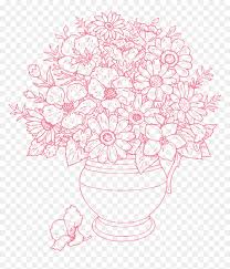 Maybe you would like to learn more about one of these? Flowers Vase Flower Vector Graphics Free Beautiful Flower Pot Drawing Hd Png Download Vhv