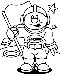 The expeditions give the pieces of information about extraterrestrial space, as well as to maintain permanent orbital stations. Astronaut Coloring Page Crayola Com