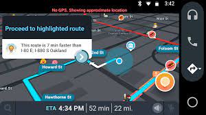 You need to sign up for the beta or simply sideload the beta version of waze. Waze For Android Auto Now Works On Your Smartphone S Display Roadshow