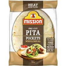 Making your own pitta breads is simple! Mission Pita Bread Pockets Wholemeal 420g Woolworths