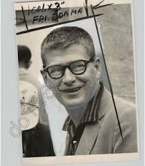 Monterey Jazz Festival founder JIMMY LYONS Headshot 1959 Press Photo