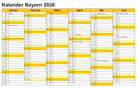 Kalender kostenlos zum ausdrucken & als download. Sommerferien 2020 Bayern Kalender Feiertagen Pdf Word Druckbarer 2021 Kalender