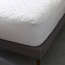 Linen Box Spring Cover West Elm Mattress Mattress Pad Bedding Accessories