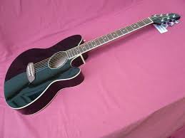 Black Yamaha Acoustic Electric Guitar Ibanez Talman Tcy10e Bk Acoustic Electric Guitar Black Strat Shape Black Picclick Com Acoustic Electric Guitar Guitar Acoustic