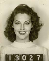 Ava Gardner, 19 years old, photographed for her MGM Employment  Questionnaire in 1942