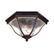 Acclaim Lighting Flushmount Collection Ceiling Mount 2 Light Black Coral Outdoor Light Fixture 5615bc The Home Depot Outdoor Light Fixtures Outdoor Ceiling Lights Acclaim Lighting