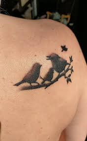 Miscarriage Birds On A Branch Tattoo Pin On Tattoos